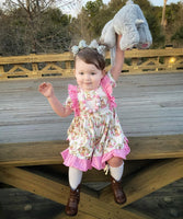 Classic Bunny Ruffle Easter Dress